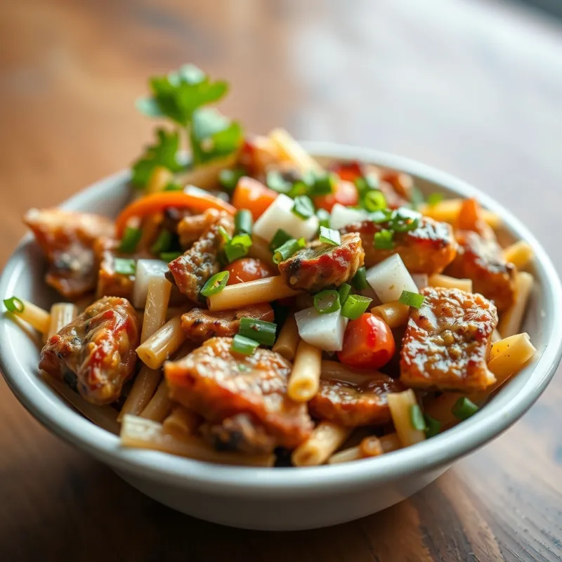 美式料理示意圖