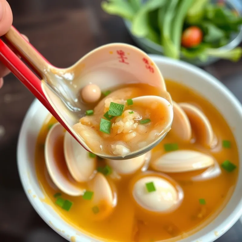 蛤蜊湯示意圖