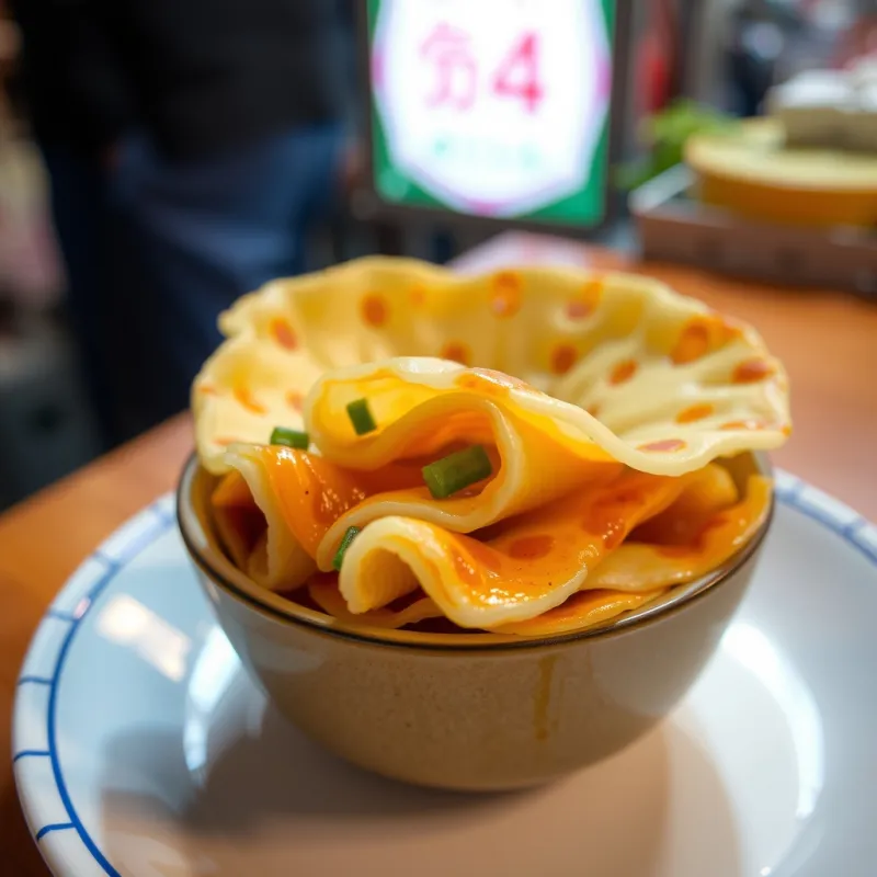 可麗餅夜市示意圖