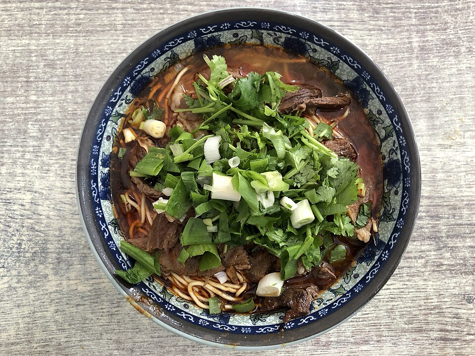 牛肉麵示意圖