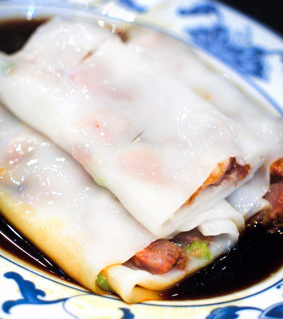 腸粉示意圖