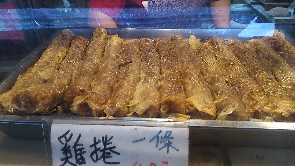 雞捲示意圖