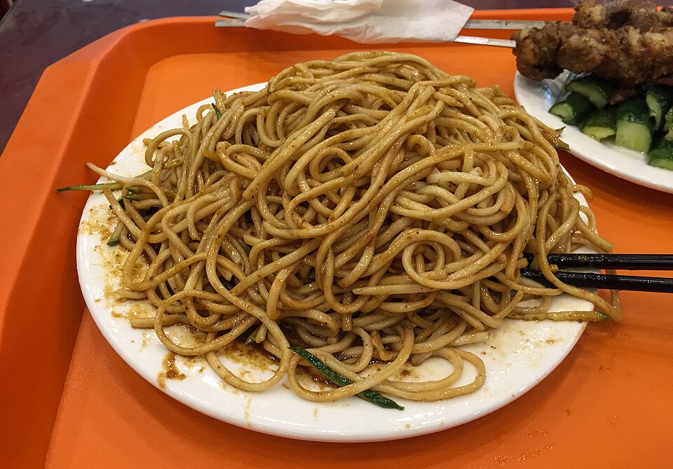 涼麵示意圖