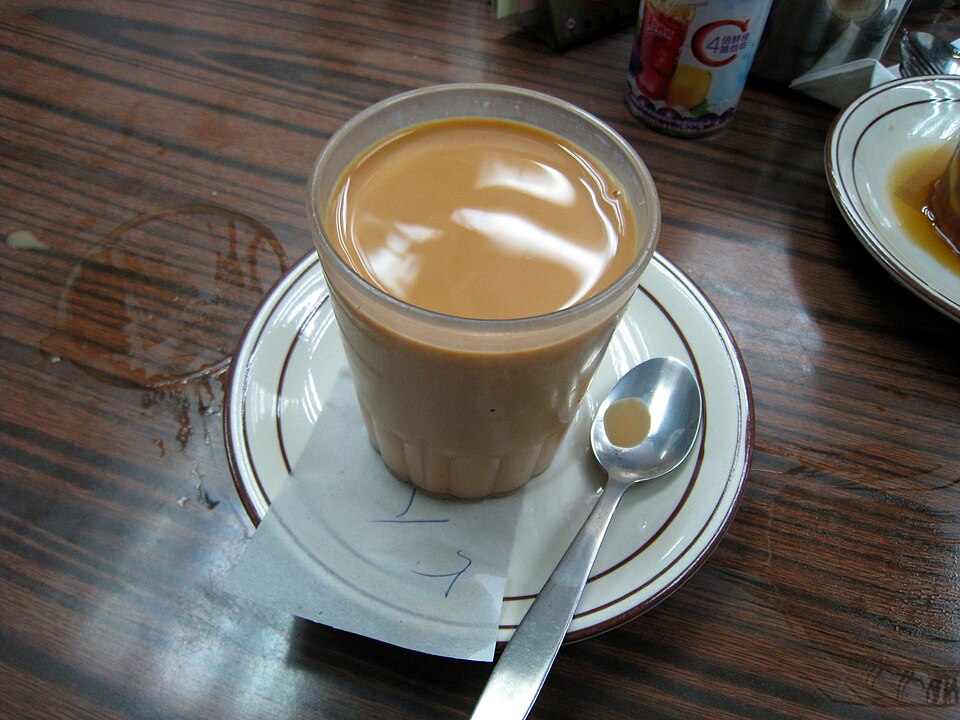 港式奶茶示意圖