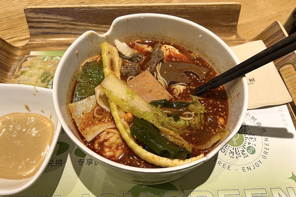 麻辣燙示意圖
