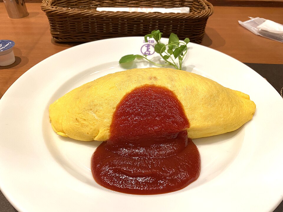 蛋包飯示意圖