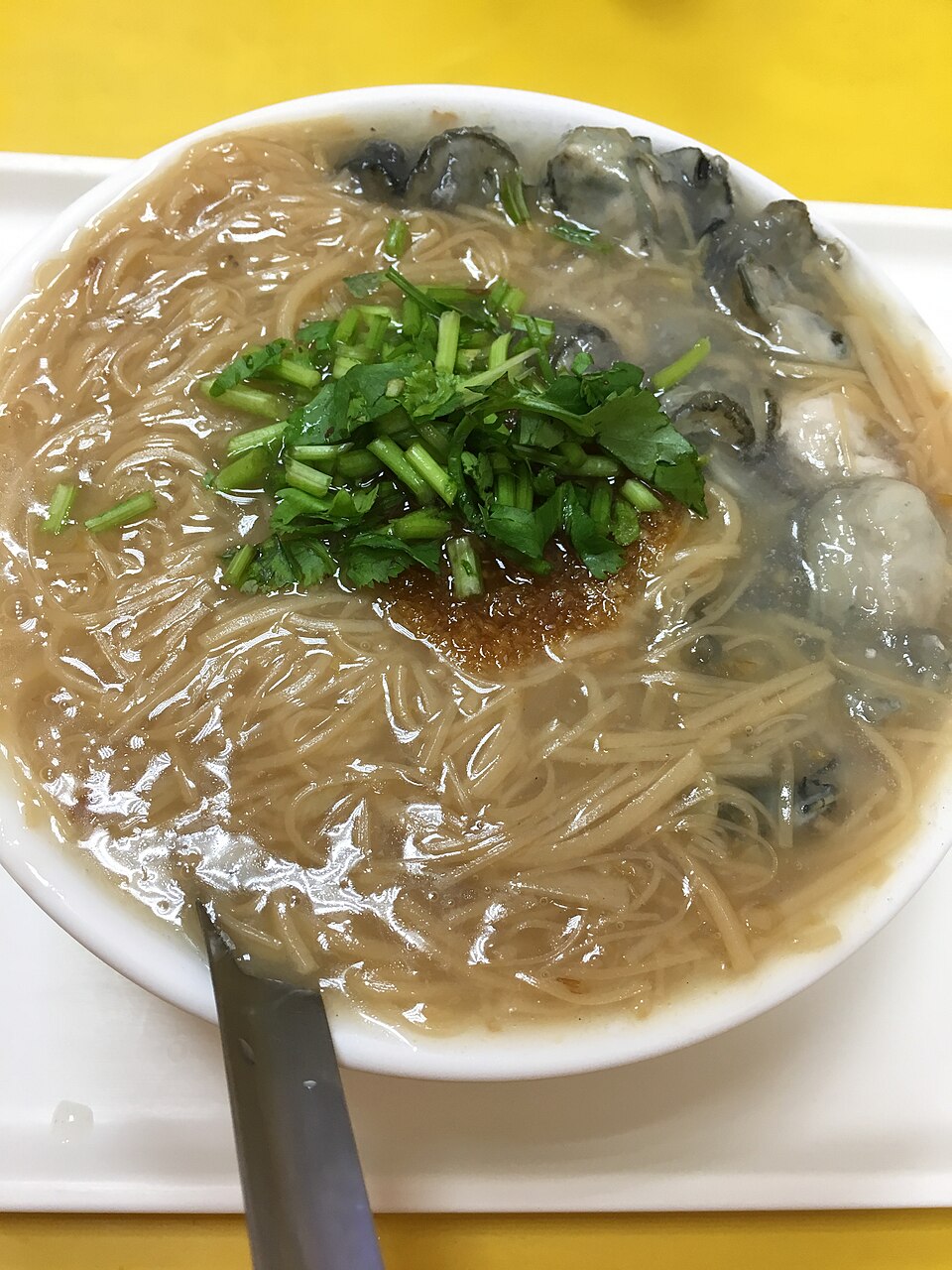 蚵仔麵線示意圖