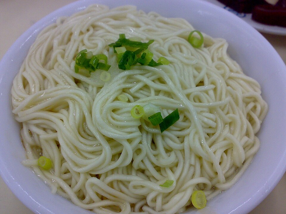 陽春麵示意圖