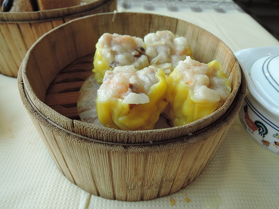 燒賣示意圖
