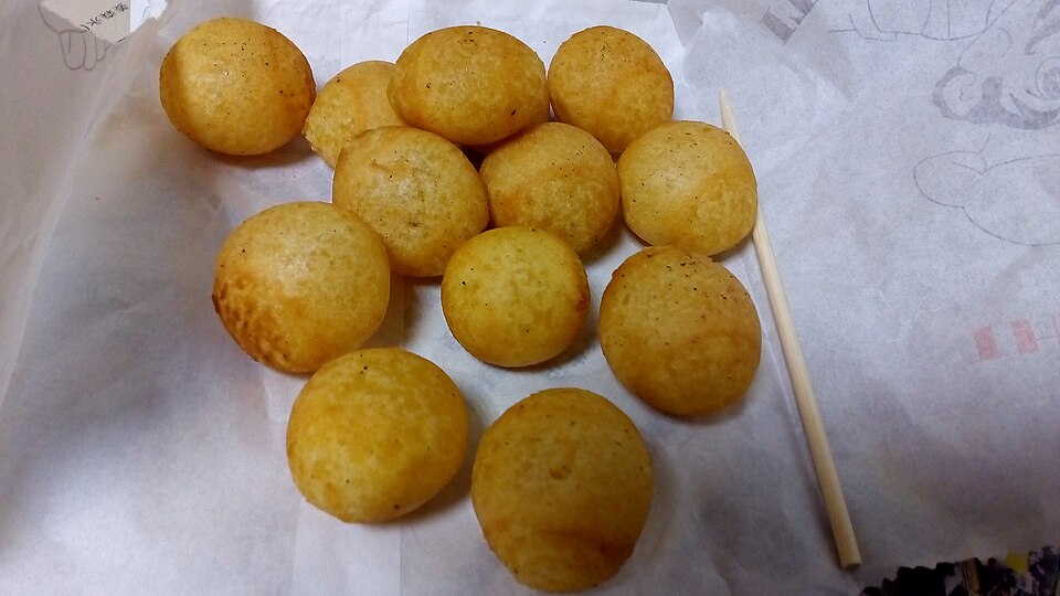 地瓜球示意圖