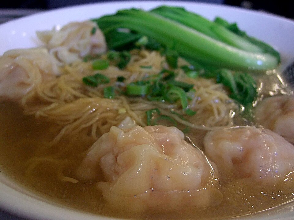 餛飩麵示意圖