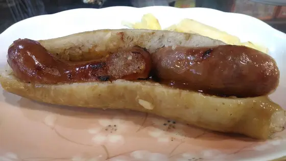 大腸包小腸示意圖（非本店實拍）