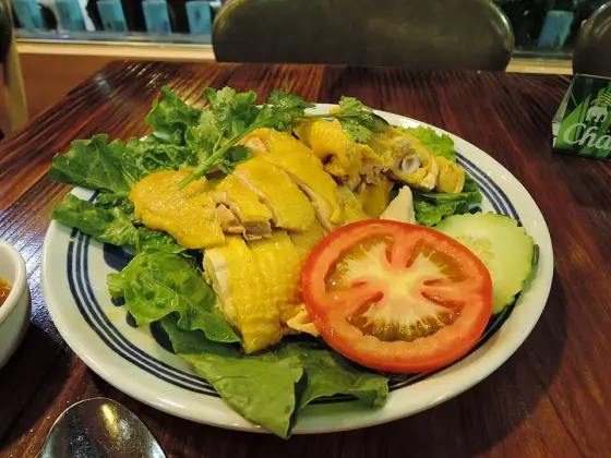 海南雞飯示意圖（非本店實拍）