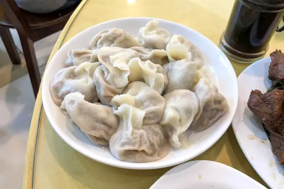 水餃示意圖（非本店實拍）
