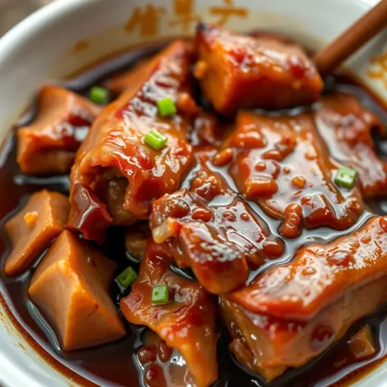 控肉飯 AI 生成示意圖（非實拍）