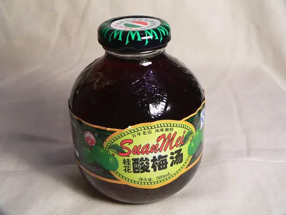 酸梅湯示意圖（非本店實拍）